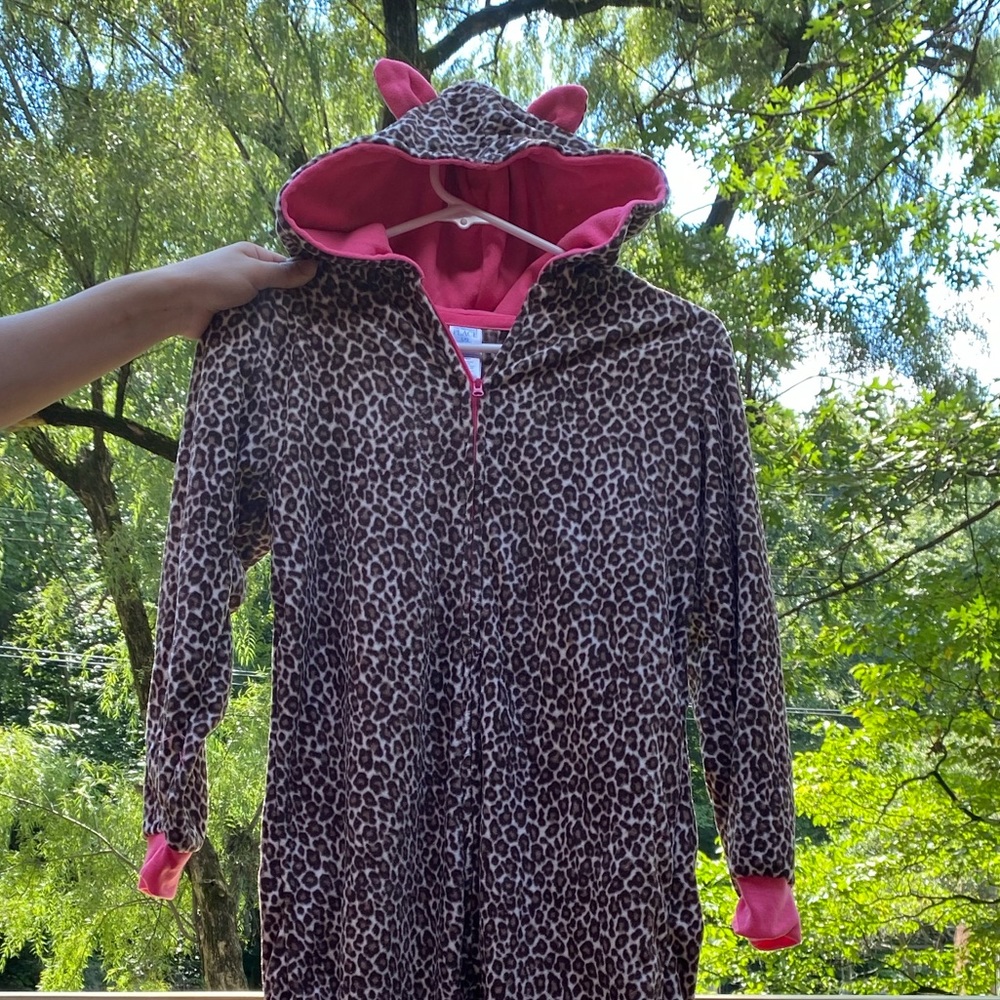 Girls Cheetah Print Onesie